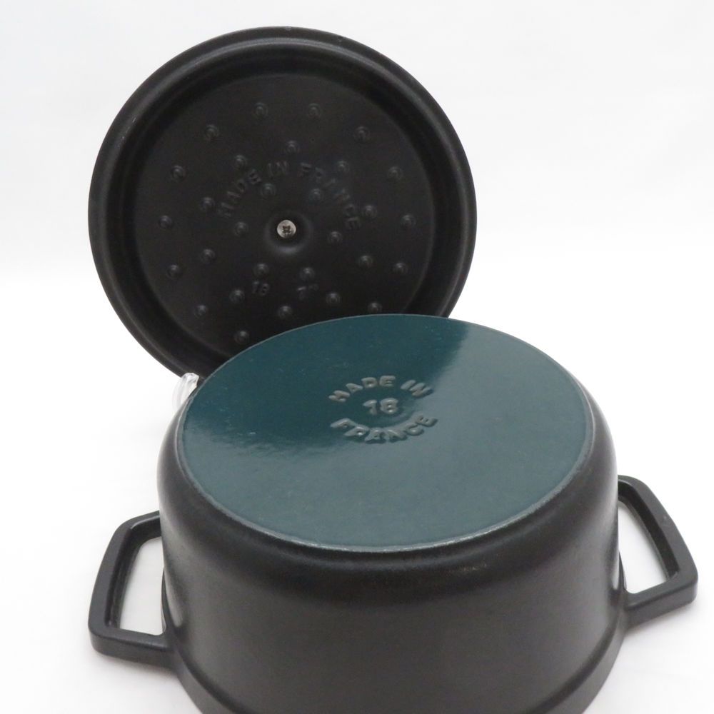 STAUB ストウブ ピコ ココット ラウンド 両手鍋 18cm ほうろう