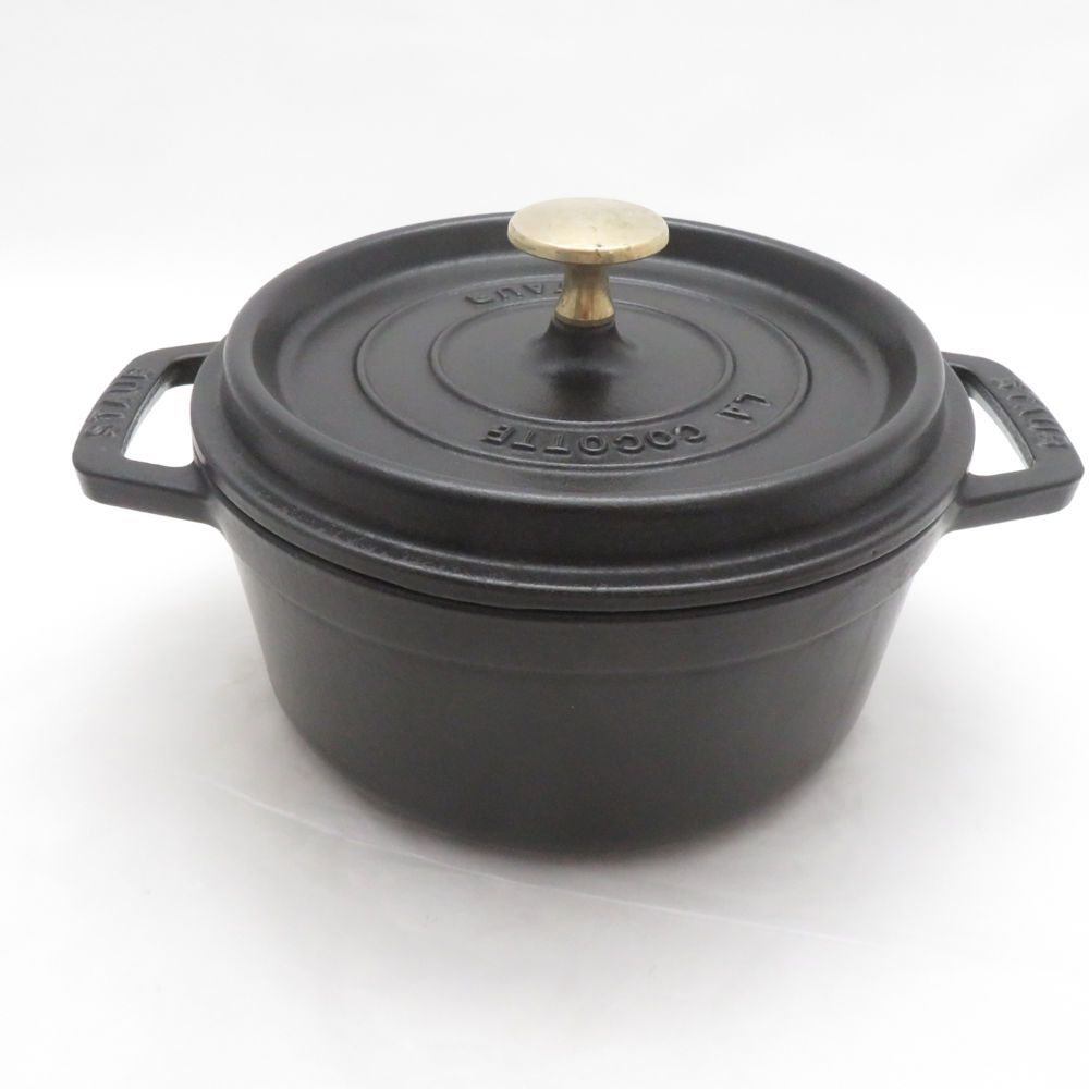 STAUB ストウブ ピコ ココット ラウンド 両手鍋 18cm ほうろう