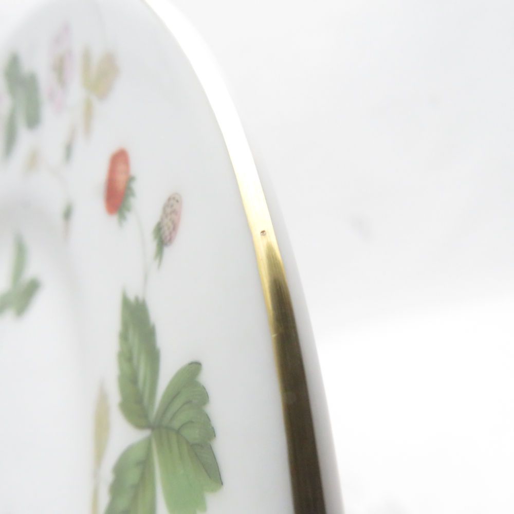 WEDGWOOD ウェッジウッド ワイルドストロベリー 中皿 3枚 18cmプレート