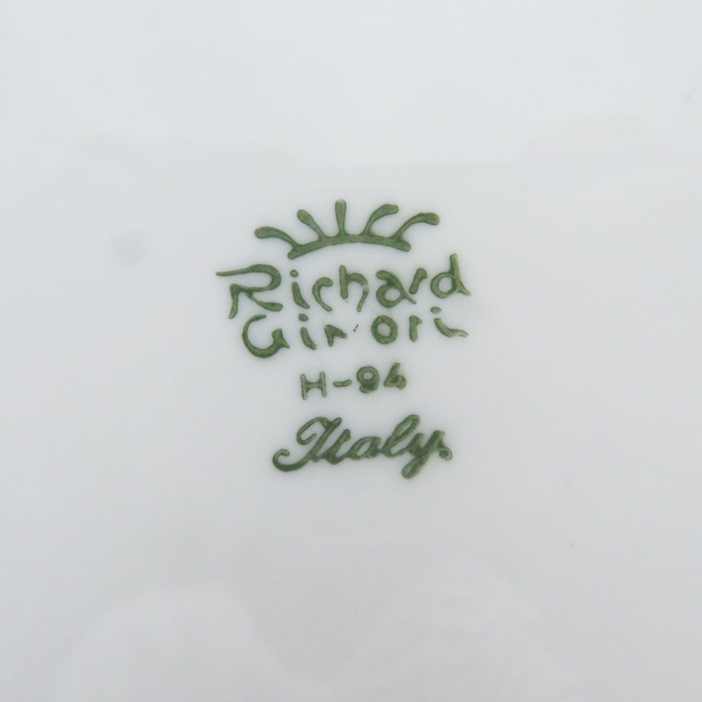 美品 Richard Ginori リチャードジノリ ボンジョルノプルーン 中皿 3枚
