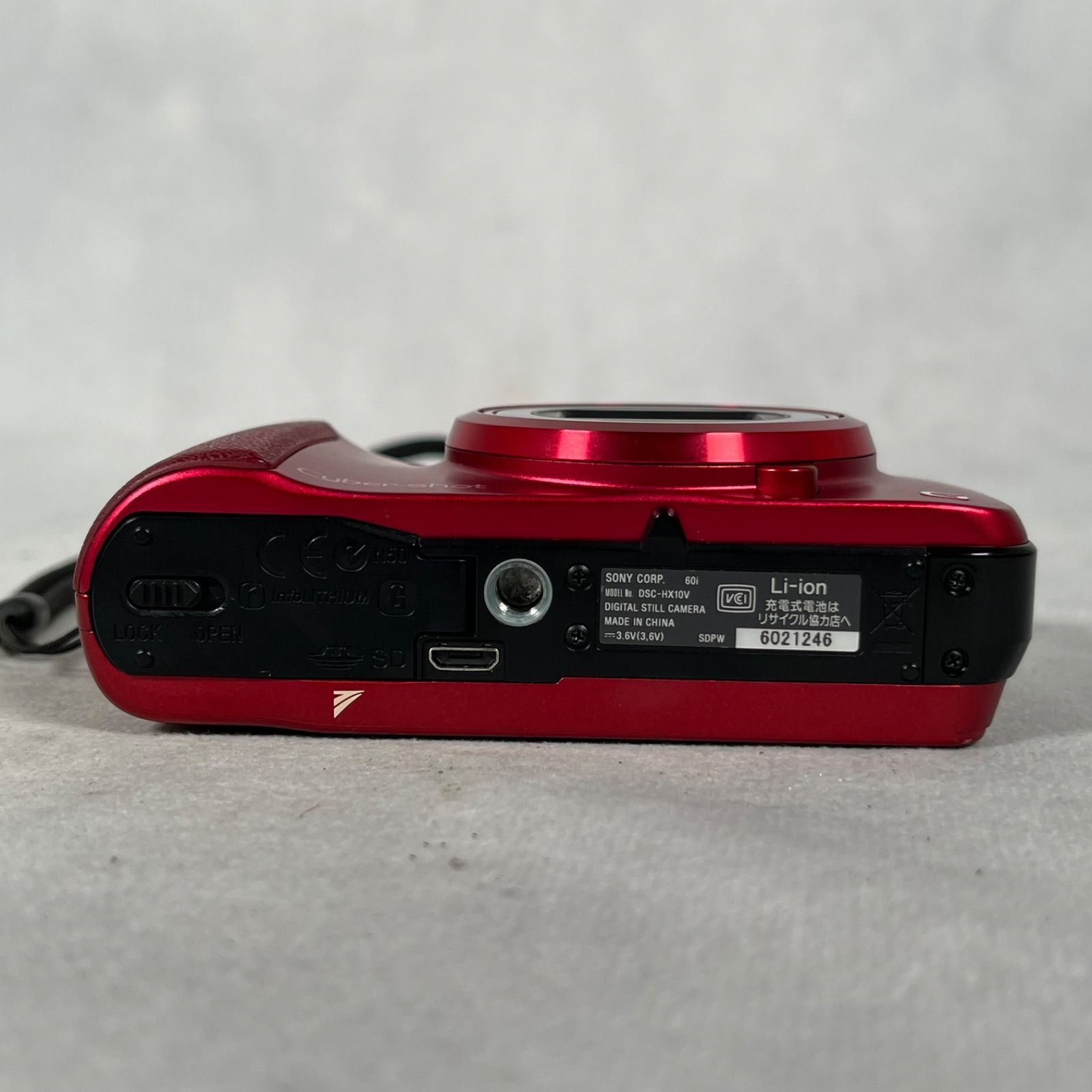 管2606-262】SONY ソニー サイバーショット DSC-HX10V レッド