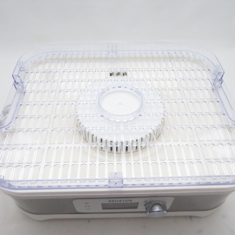 美品 BelleLife ベルライフ BLF-400LCD フードドライヤー 食品乾燥機 