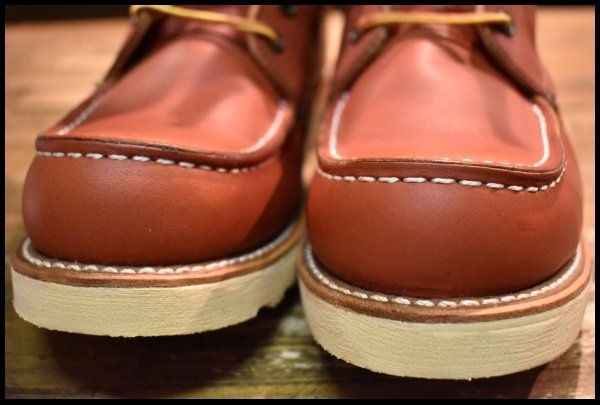 9D 箱付 未使用 犬タグ復刻 18年】レッドウィング 8877 ロング アイ