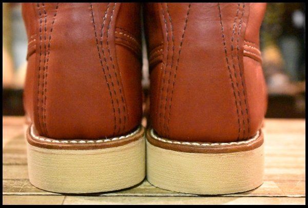 9D 箱付 未使用 犬タグ復刻 18年】レッドウィング 8877 ロング アイ