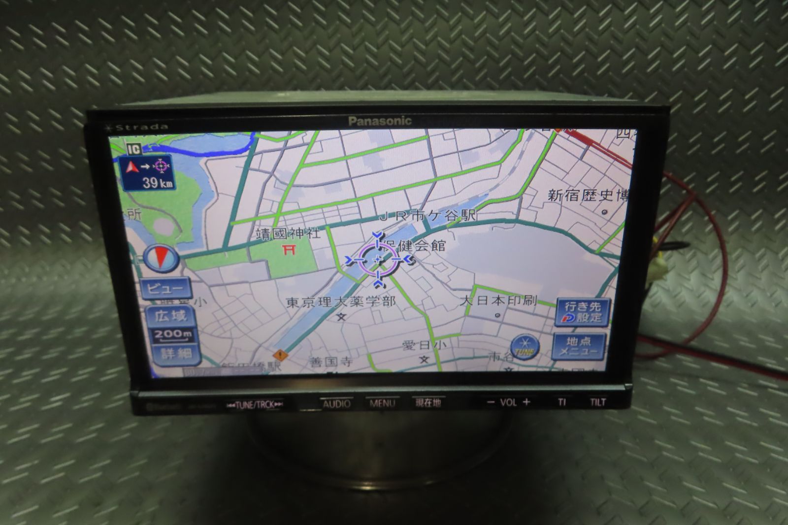 完動品保証付☆W7269/パナソニック HDDナビ CN-HW890D TV地