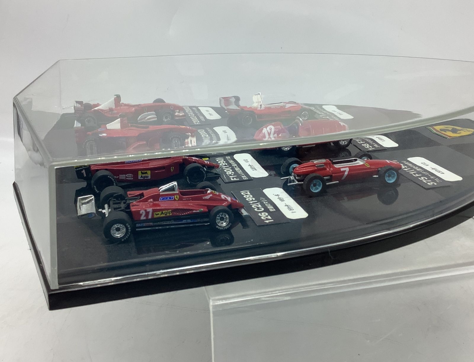6315 Ferrari フェラーリ F1 ミニカー 7台セット エンブレム型