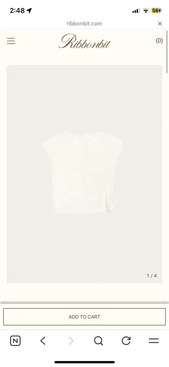 リボン빛 Arke Blouse