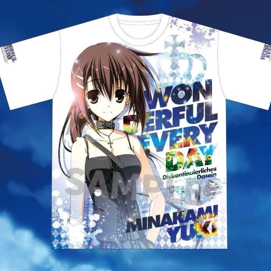 無*い様 素晴らしき日々 水上由岐 Tシャツ アニメT すばひび ケロQ 新品未使用 復刻 素晴らしき日々 由岐 フルグラフィックTシャツ すば