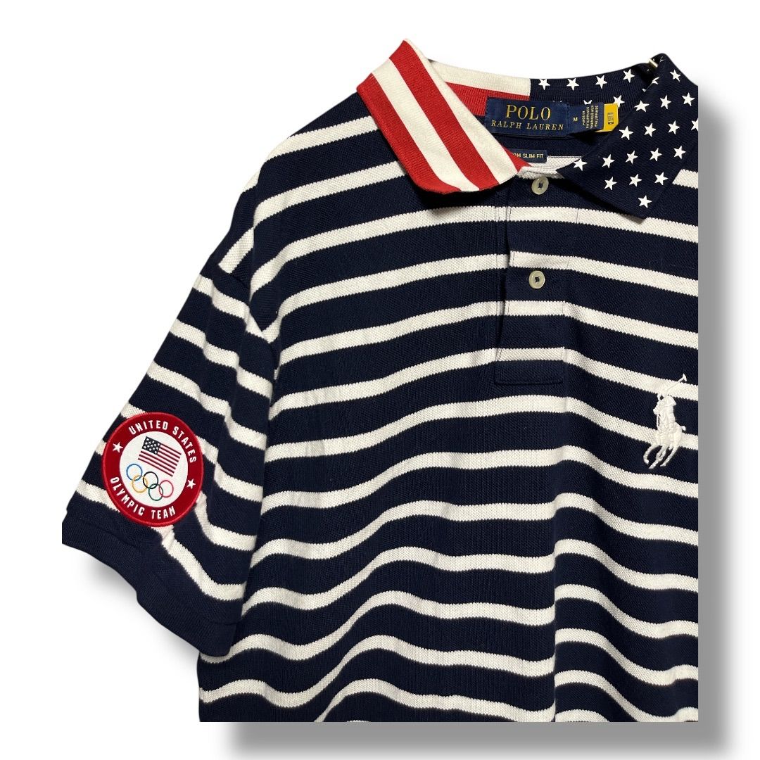 POLO RALPH LAUREN ポロラルフローレン ボーダー柄 ビッグポニー 半袖