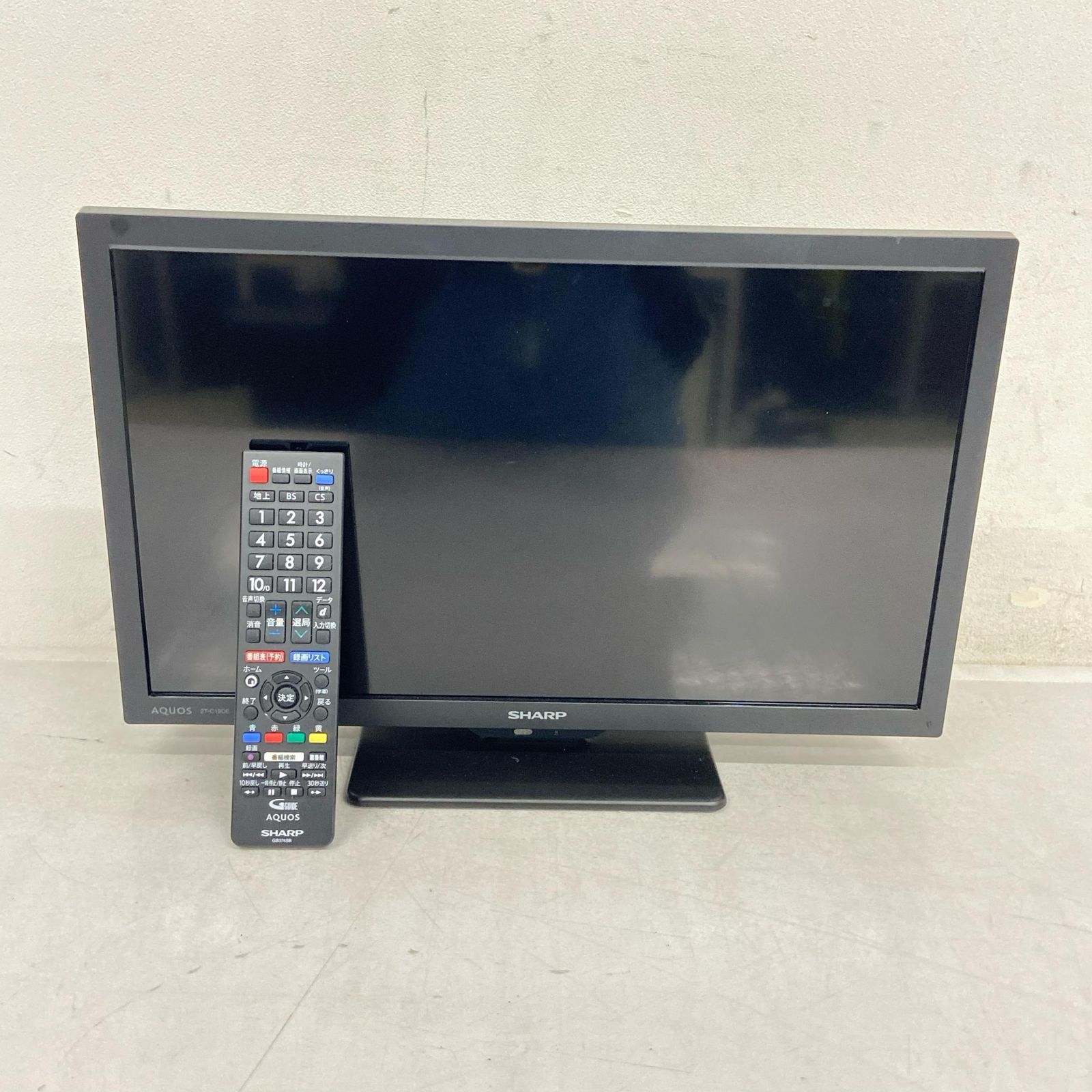 Sharp シャープ 液晶 19型 2T-C19DE テレビ 中古【動⚪︎】 - メルカリ