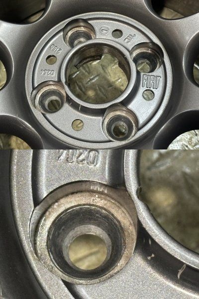 FIAT フィアット アバルト 純正ホイール 16インチ 4本 6.5J4HPCD98+35 