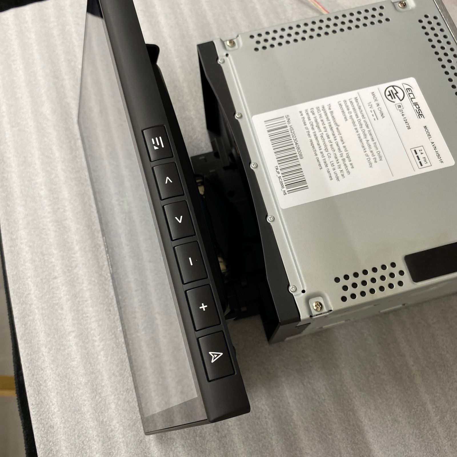 ○カーナビ【展示品・画面一部傷有・パーツ不足】ECLIPSE AVN-HS01F