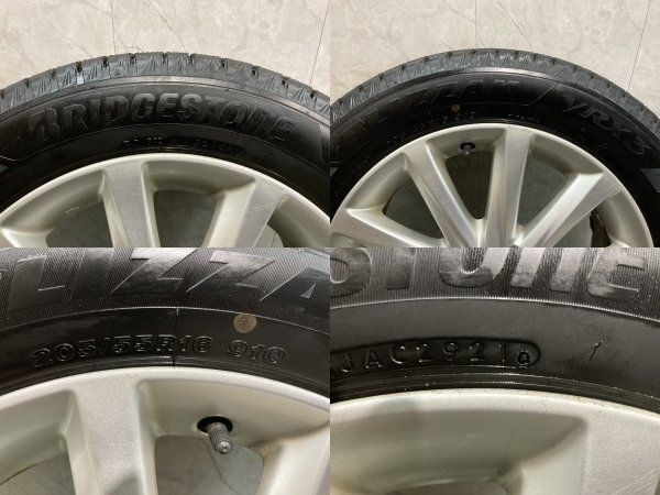 BS BLIZZAK VRX3 205/55R16】スタッドレス【レクサスCT 200h 純正 