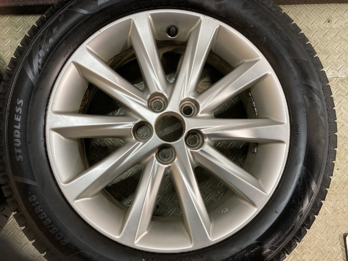 BS BLIZZAK VRX3 205/55R16】スタッドレス【レクサスCT 200h 純正 