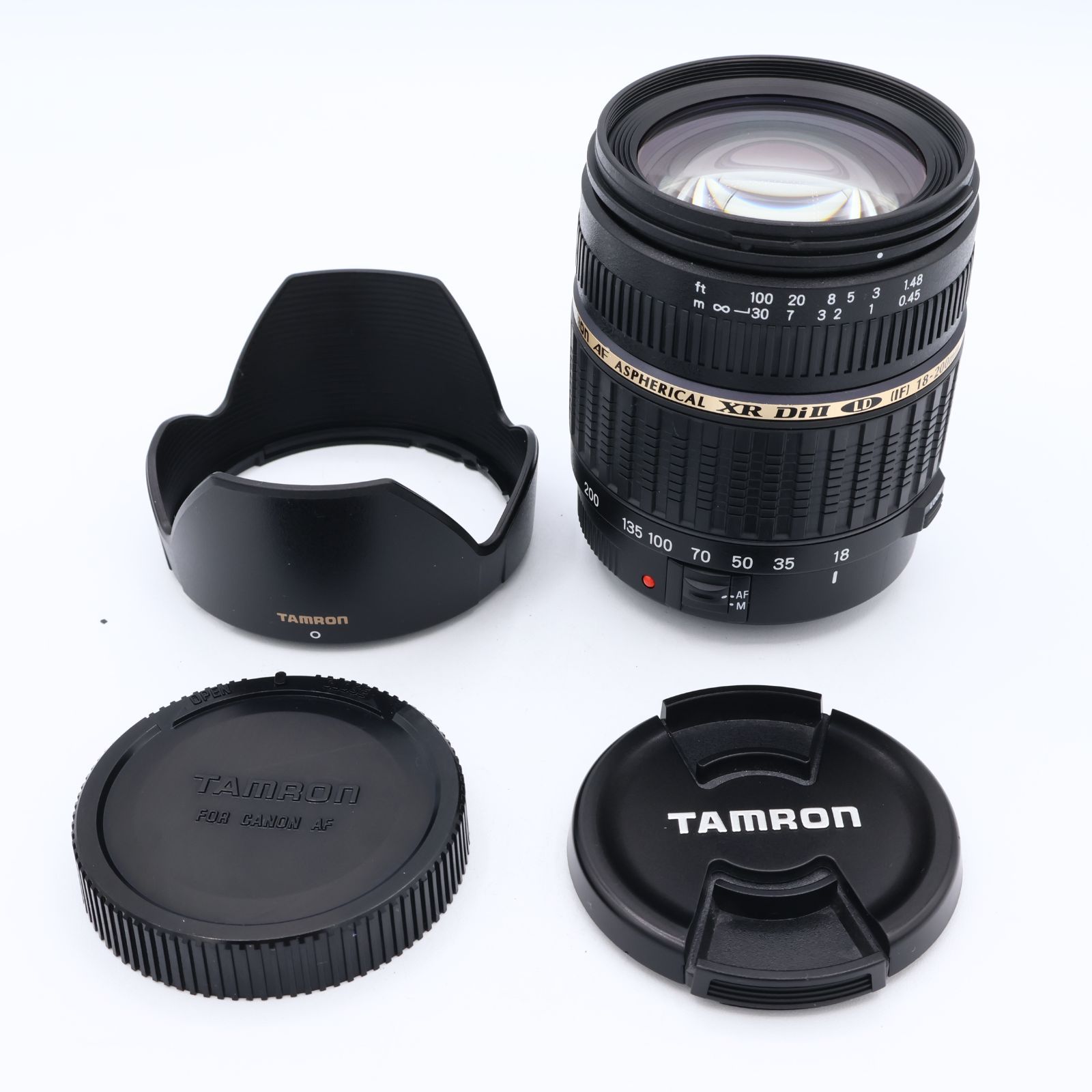 TAMRON タムロン 高倍率ズームレンズ AF18-200mm F3.5-6.3 XR DiII