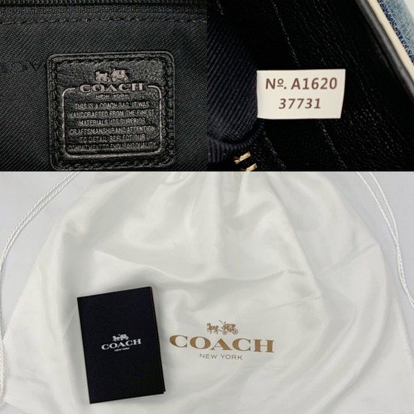 COACH コーチ 2way ショルダーバッグ ハンドバック ソフトスワッガー