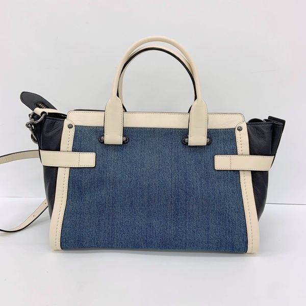 COACH コーチ 2way ショルダーバッグ ハンドバック ソフトスワッガー