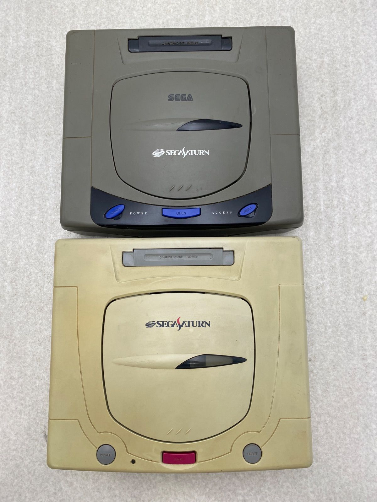 SEGA セガサターン (HST-3220) ( HST-3210) 本体 2点 ジャンク - メルカリ