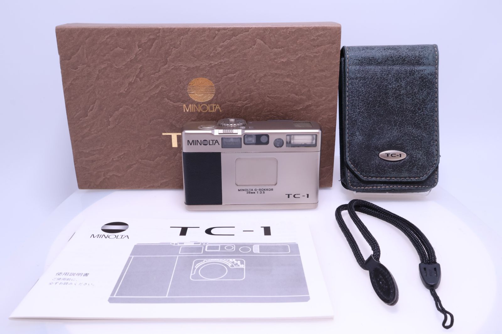 美品】 MINOLTA TC-1 フィルムカメラ コンパクトカメラ ミノルタ