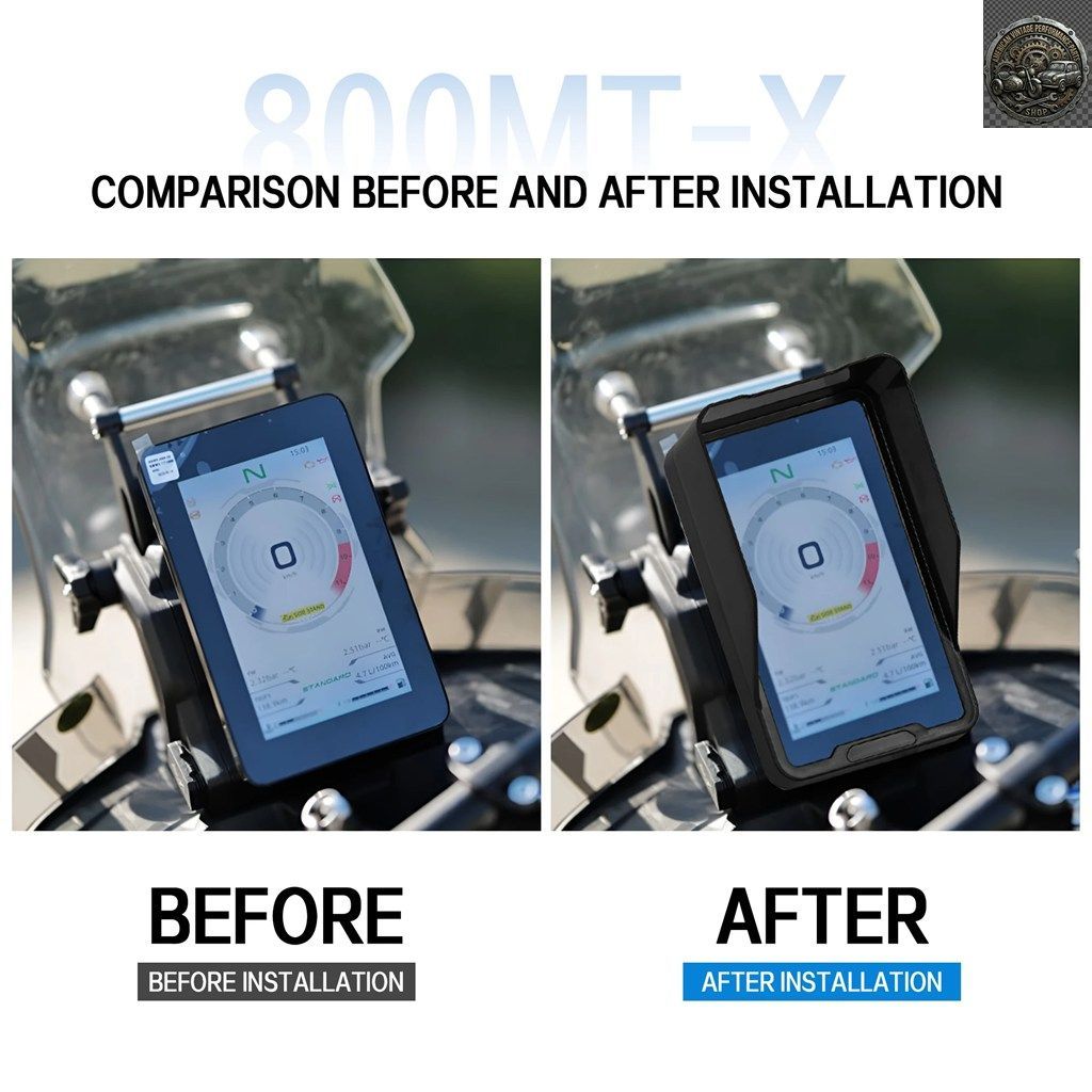CFMOTO 800MT-X 800MTX 2024-2026 オートバイ用サンバイザーカバー インストルメントスクリーン サンガード ダッシュボード保護