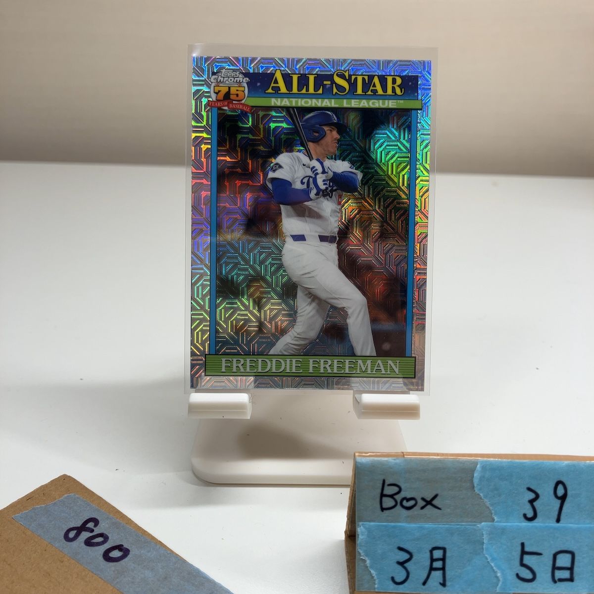 2025 Topps Chrome Freddie Freeman Los Angeles Dodgers All-Star 