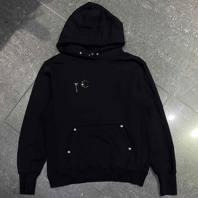 THUG CLUB 23ss ARMOR HOODIE BALCK サイズ2 TC23TS0702 サグクラブ