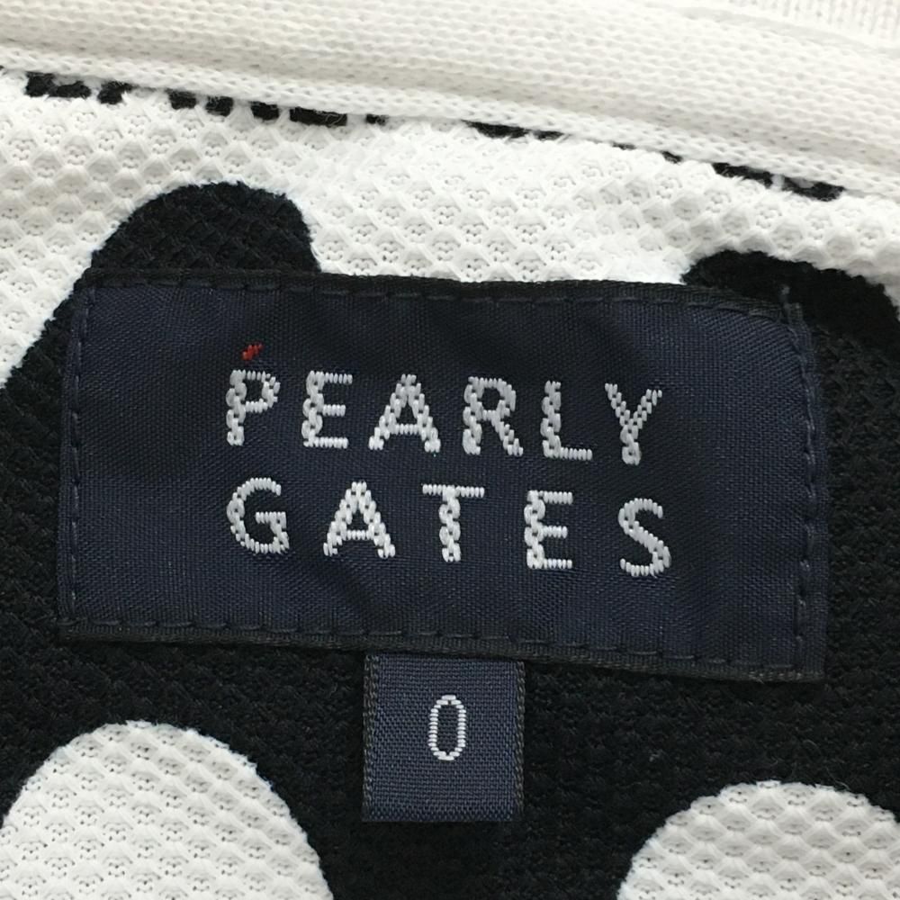 サイズ：0 PEARLY GATES パーリーゲイツ 半袖ポロ ワンピース ボーダー