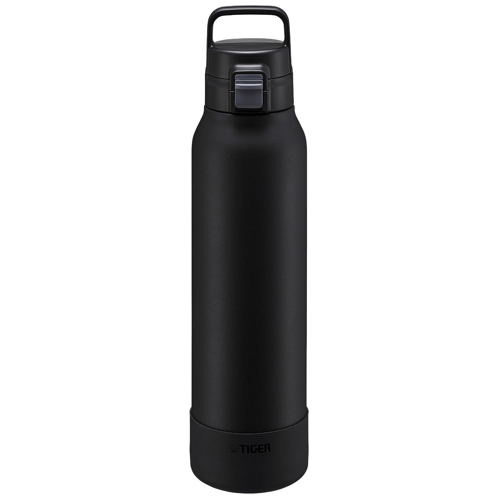 【特価商品】タイガー魔法瓶 水筒 1.5リットル ハンドル付き片手で開けやすいワンタッチ真空断熱ステンレスボトル スポーツドリンクOK 大容量 直飲み 広口 保冷専用 MTA-B150KK ブラック