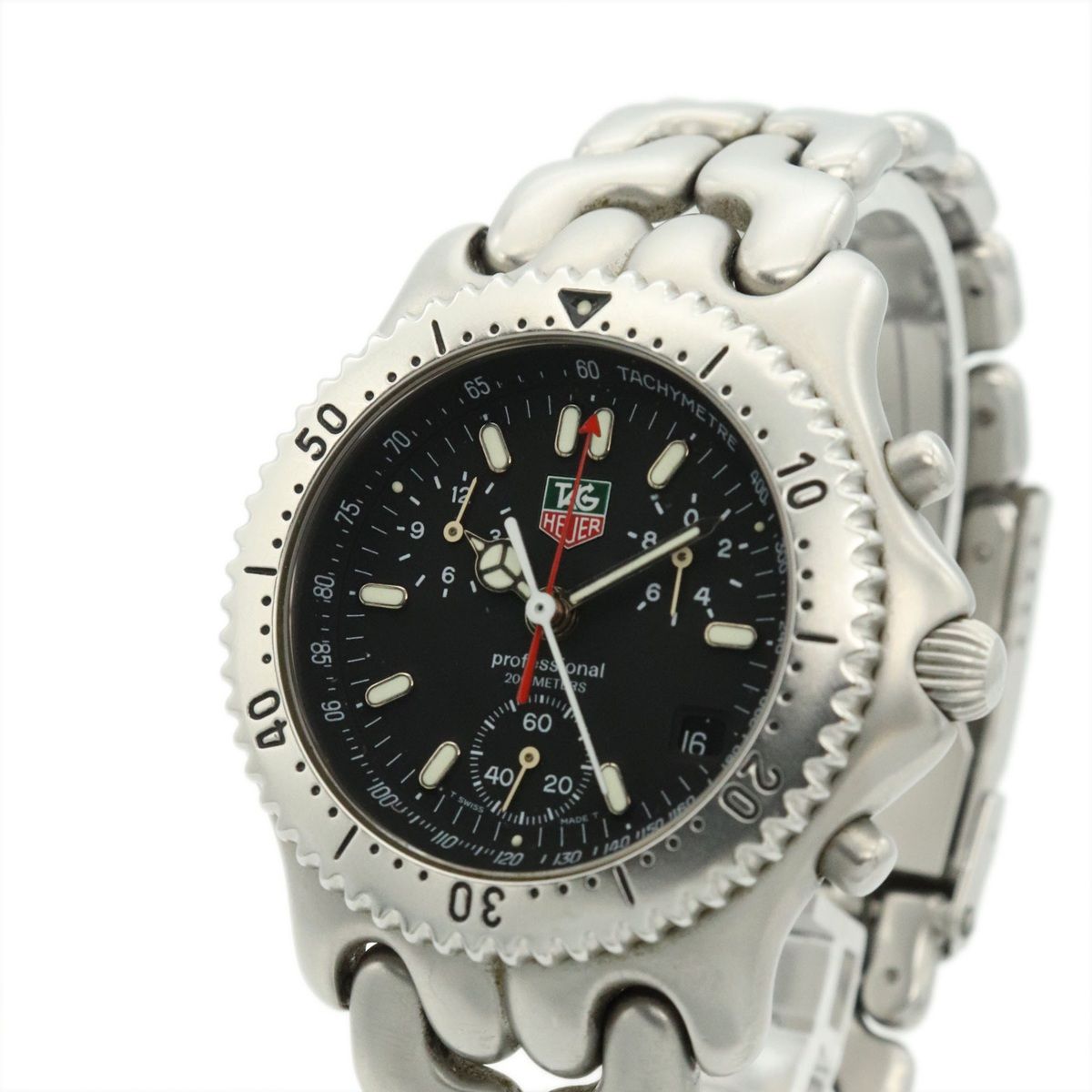 美品 TAG HEUER タグホイヤー プロフェッショナル 200 クロノグラフ