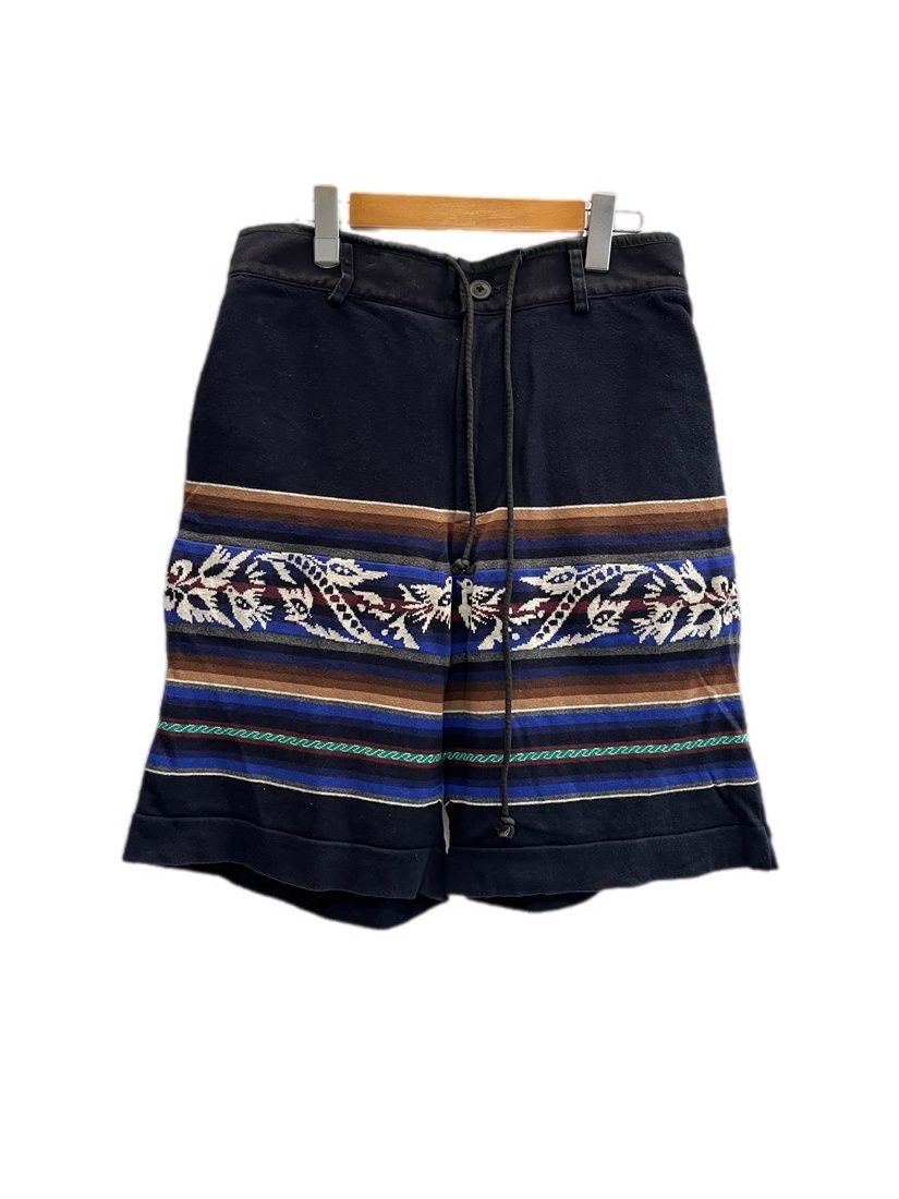 サカイ SACAI ネイティブ柄ニットパンツ ショートパンツ 16-00987M