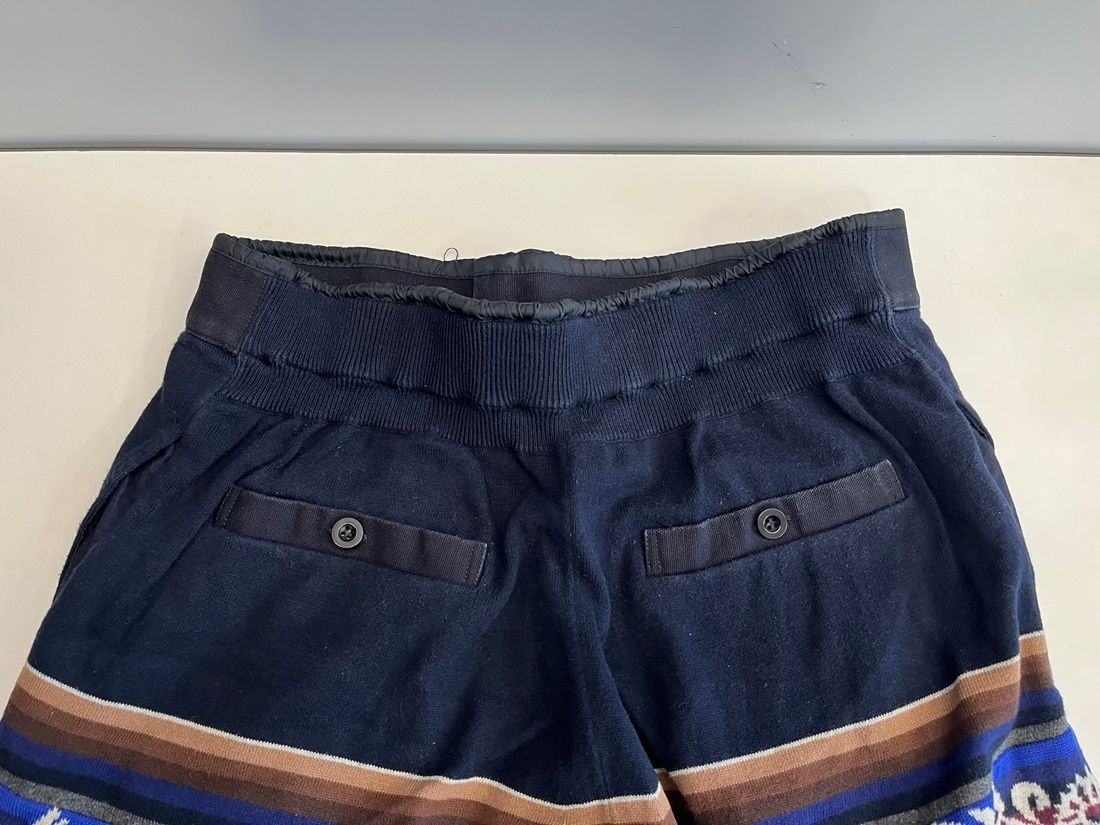 サカイ SACAI ネイティブ柄ニットパンツ ショートパンツ 16-00987M