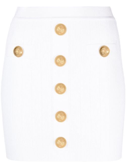 BALMAIN ニット ミニスカート 送料無料