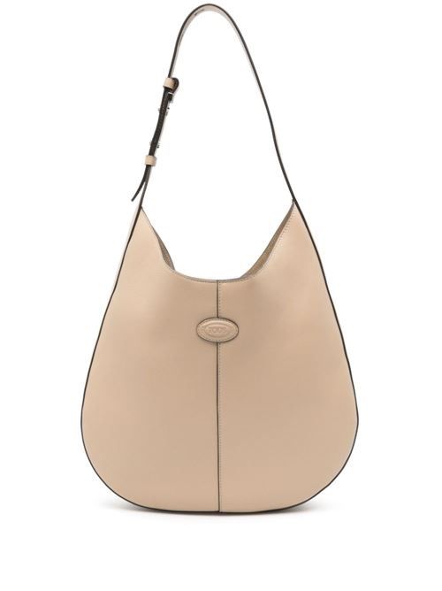 TOD'S DI バッグ スモール レザー ホーボー バッグ 送料無料