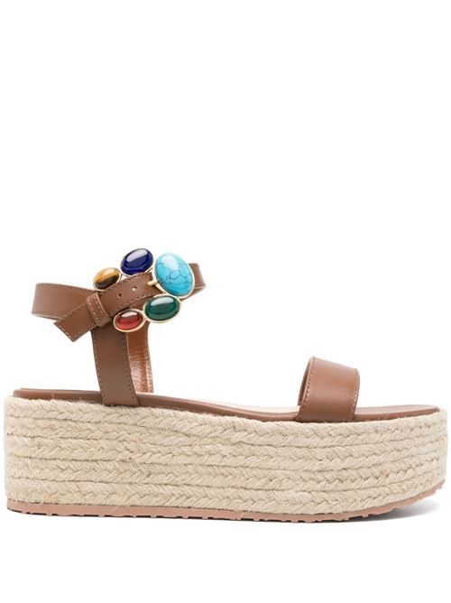 GIANVITO ROSSI プラットフォーム サンダル 送料無料