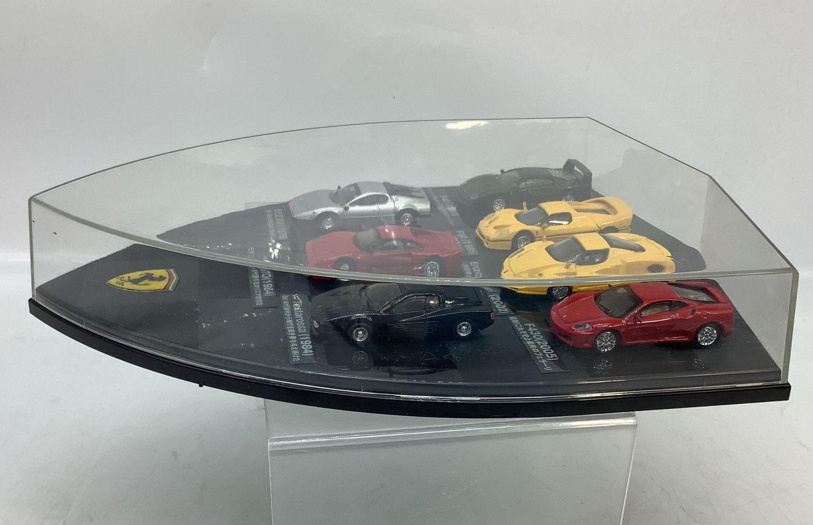 6314 Ferrari フェラーリ ミニカー 7台セット エンブレム型 6314 Ferrari フェラーリ ミニカー 7台セット エンブレム型