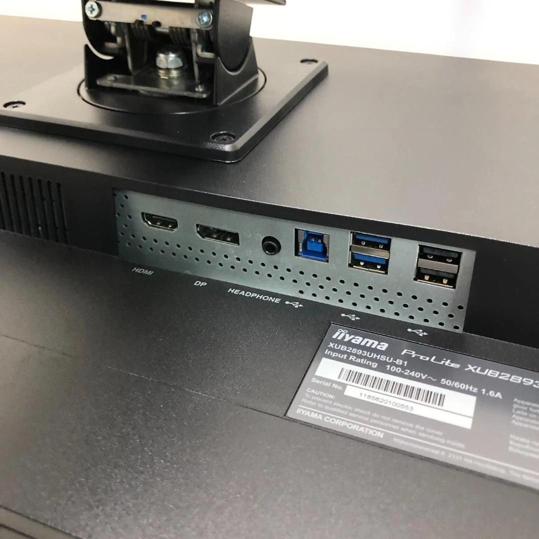 美品 iiyama ProLite XUB2893UHSU-B1 28インチ 4K IPS モニター UHD 