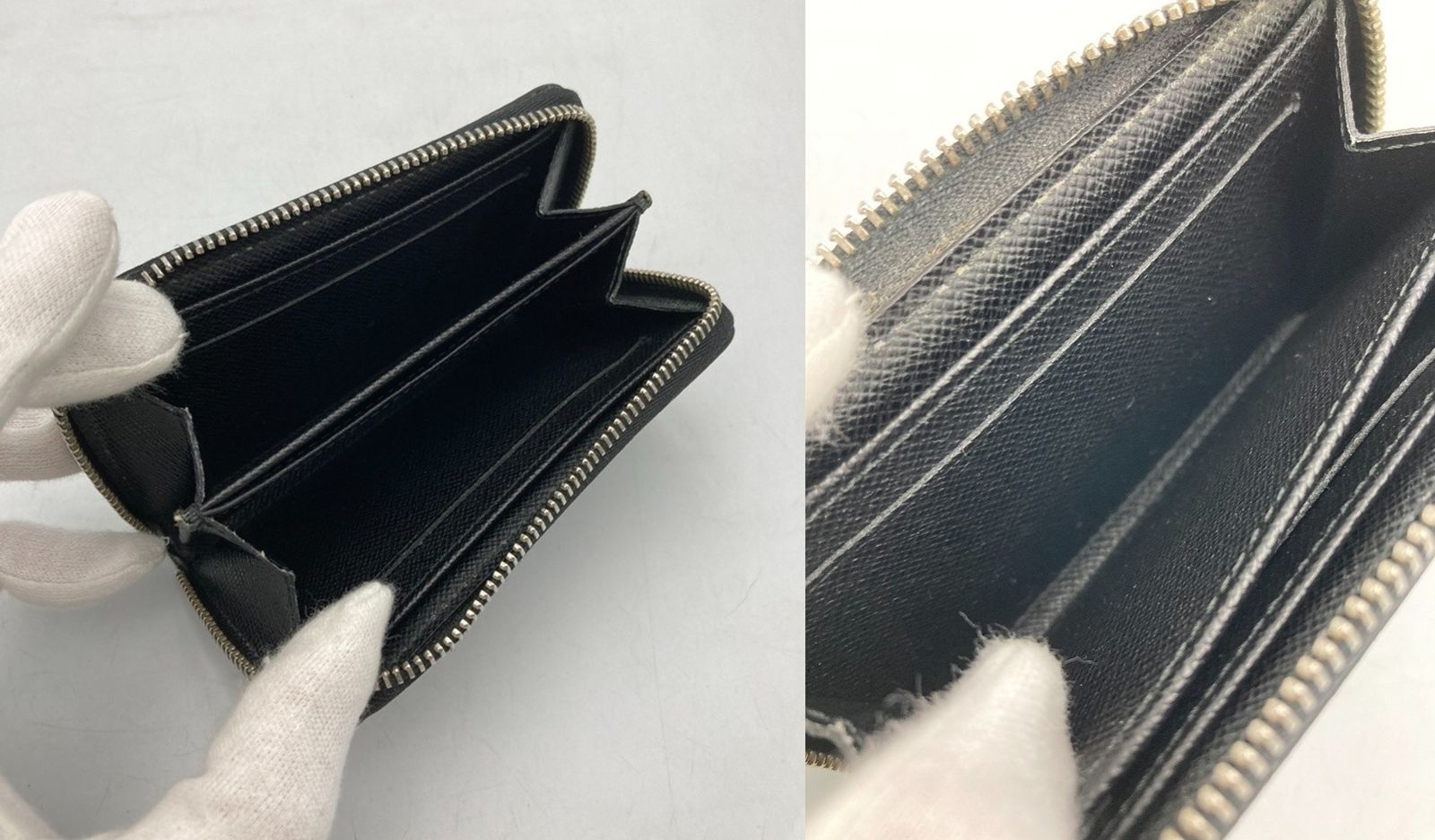 LOUIS VUITTON ルイヴィトン ジッピーコインパース ダミエ グラ
