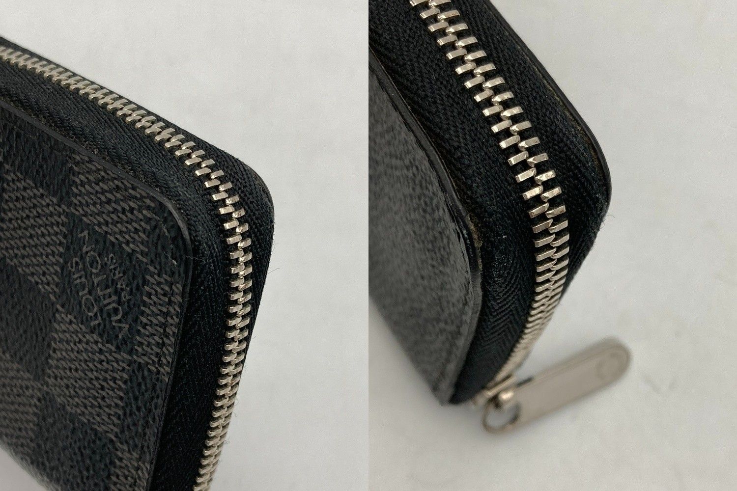 LOUIS VUITTON ルイヴィトン ジッピーコインパース ダミエ グラ
