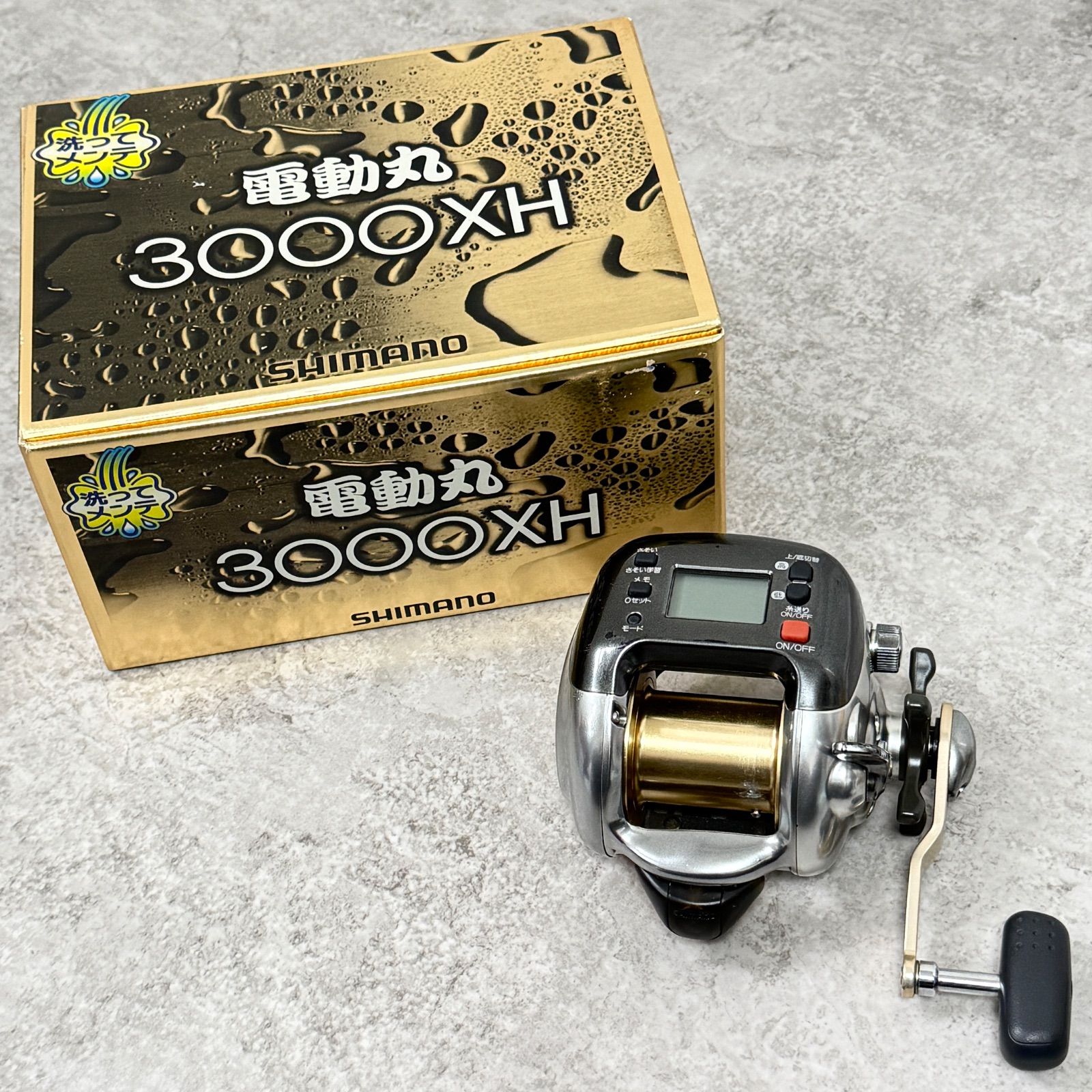 シマノ 電動リール 電動丸 3000XH/SHIMANO - メルカリ