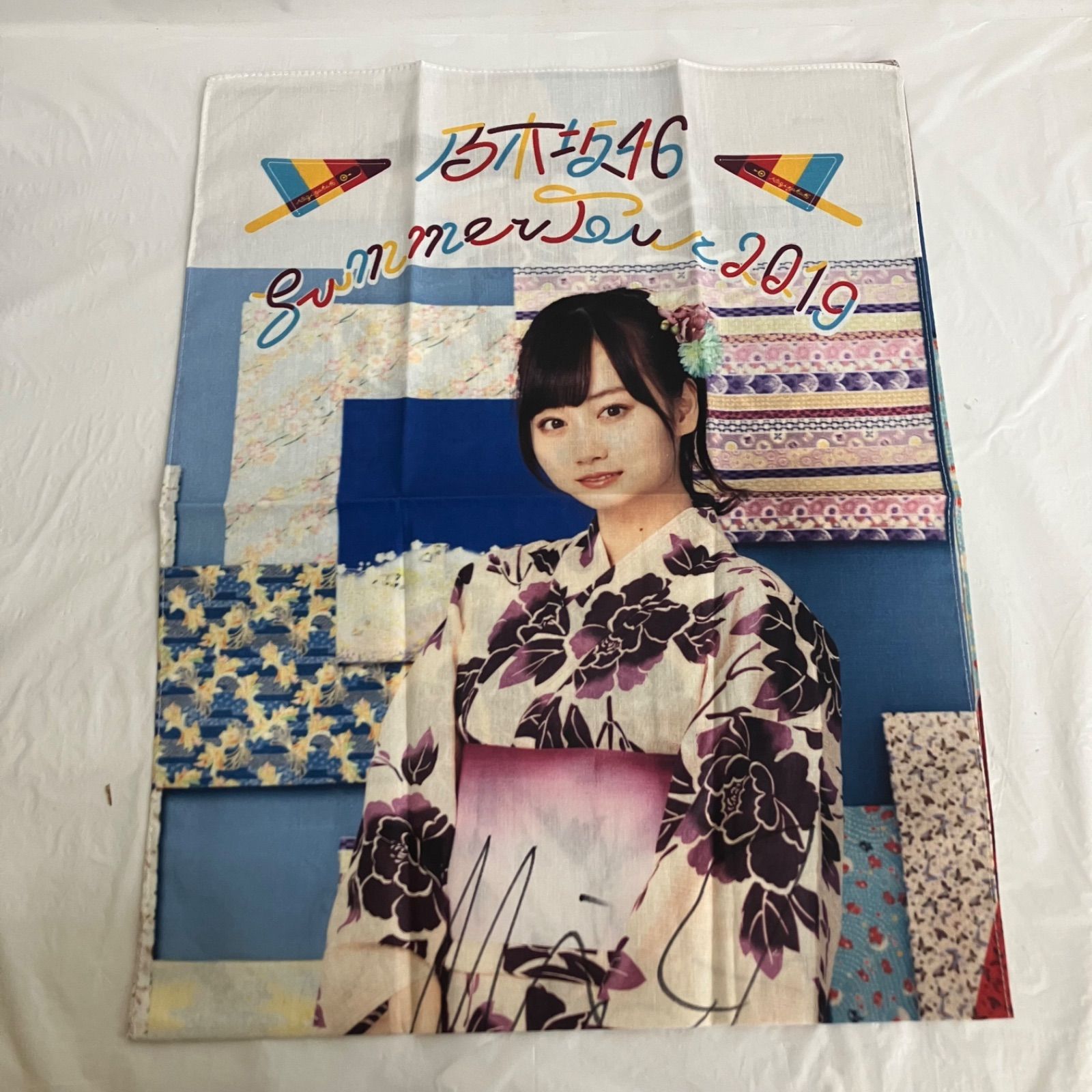 【1名様限定！】乃木坂46 山下美月直筆サイン入り色紙 証明書付き 乃木坂46 山下美月 サイン入り 個別手ぬぐい 証明書付き NL7509 f115