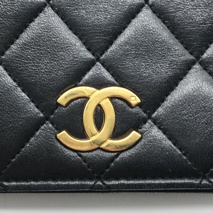 良品 CHANEL シャネル ミニ マトラッセ ココマーク チェーン