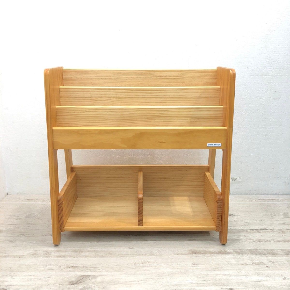 大和屋 yamatoyaノスタ ブックラック norsta Book Rack 天然木 本棚