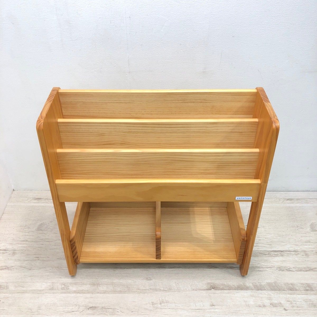 大和屋 yamatoyaノスタ ブックラック norsta Book Rack 天然木 本棚