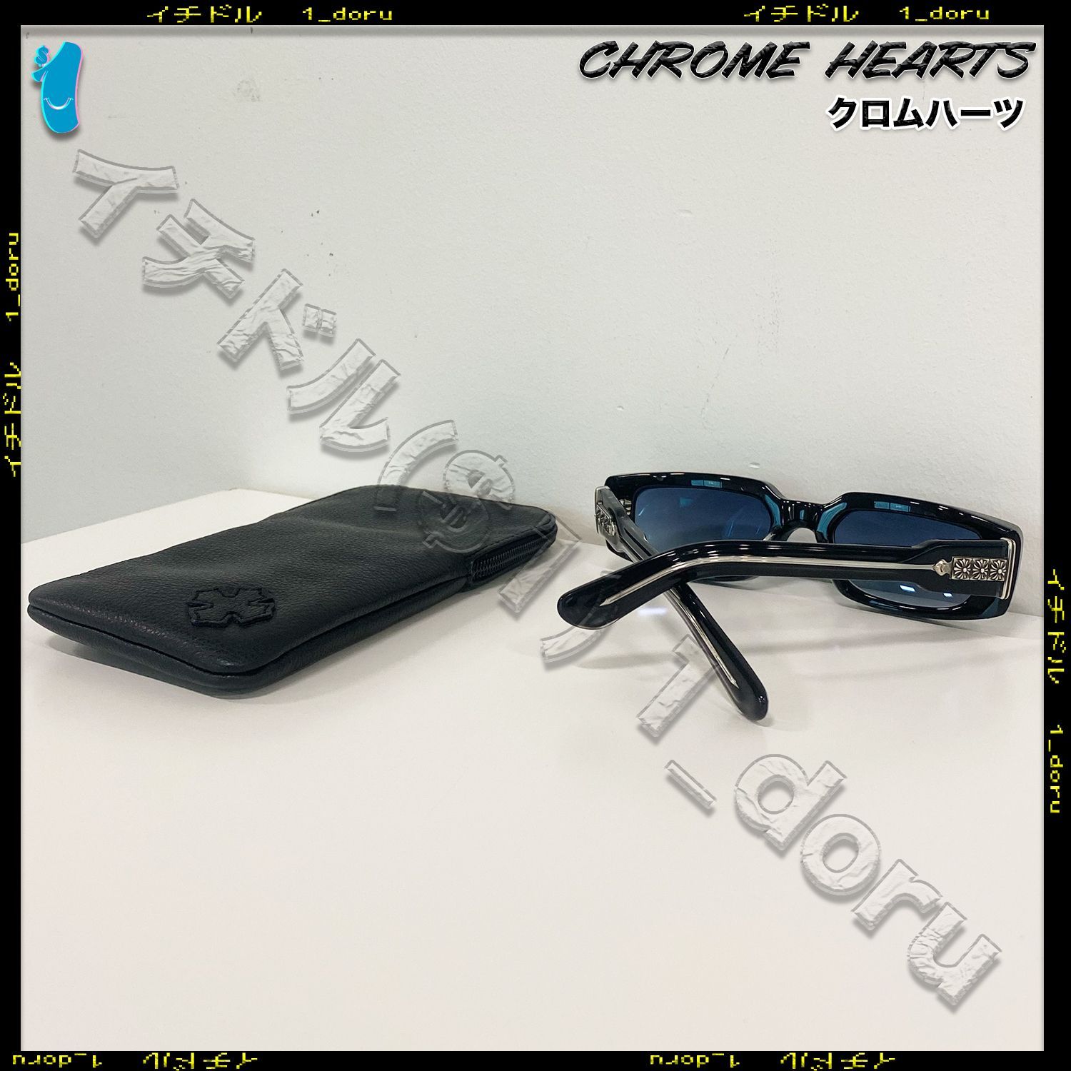 Chrome Hearts Zelda Black Silver Sunglasses ゼルダ サングラス