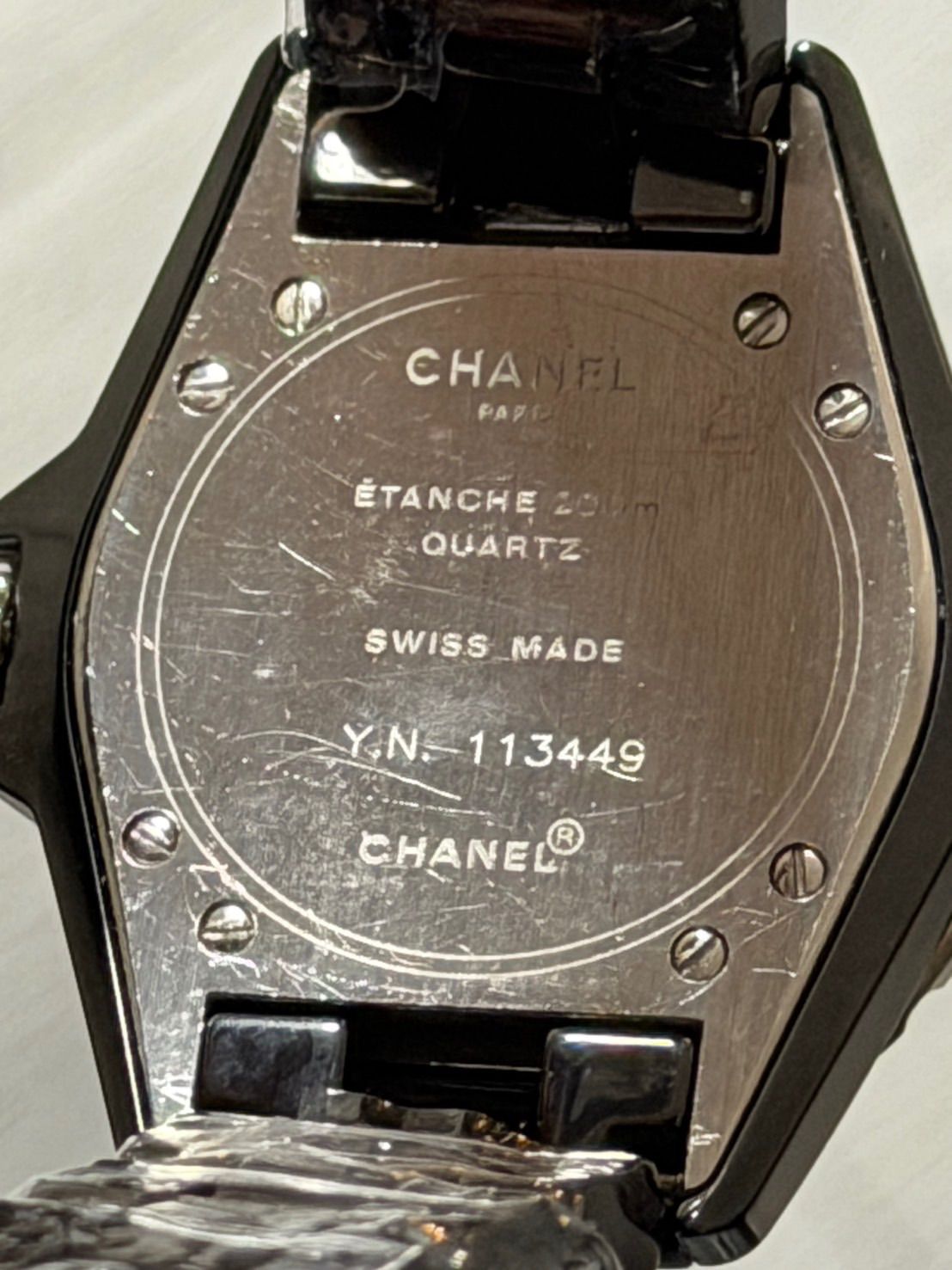 正規品】CHANEL シャネル J12 黒セラミック H0682 レディース 新品