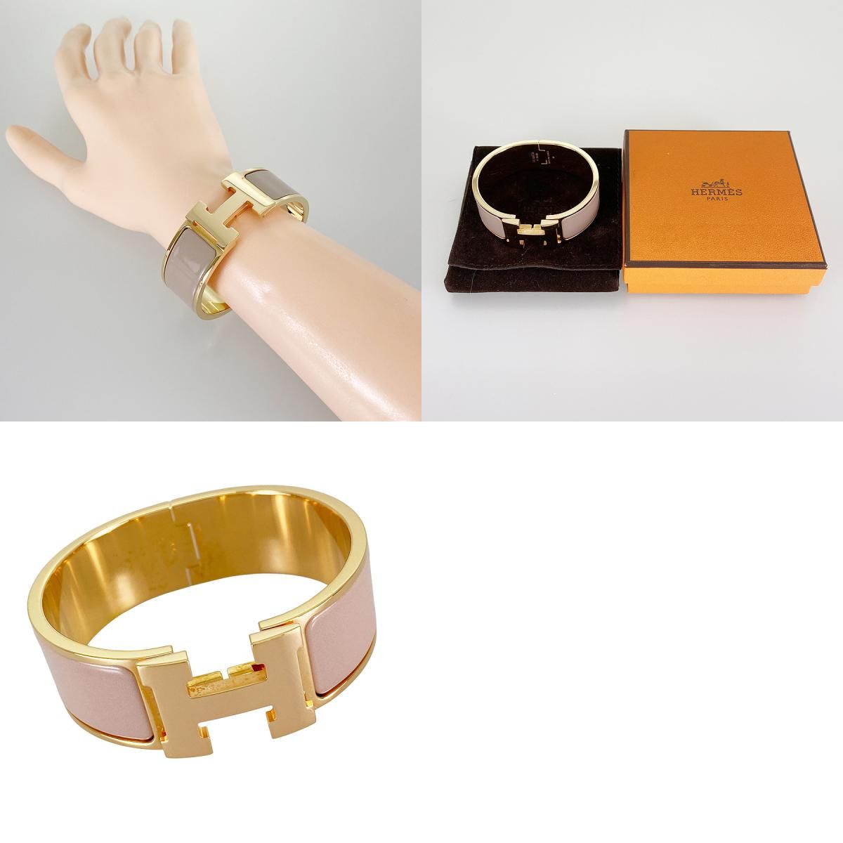 エルメス HERMES クリッククラック GM GP バングル ss【中古】 - メルカリ