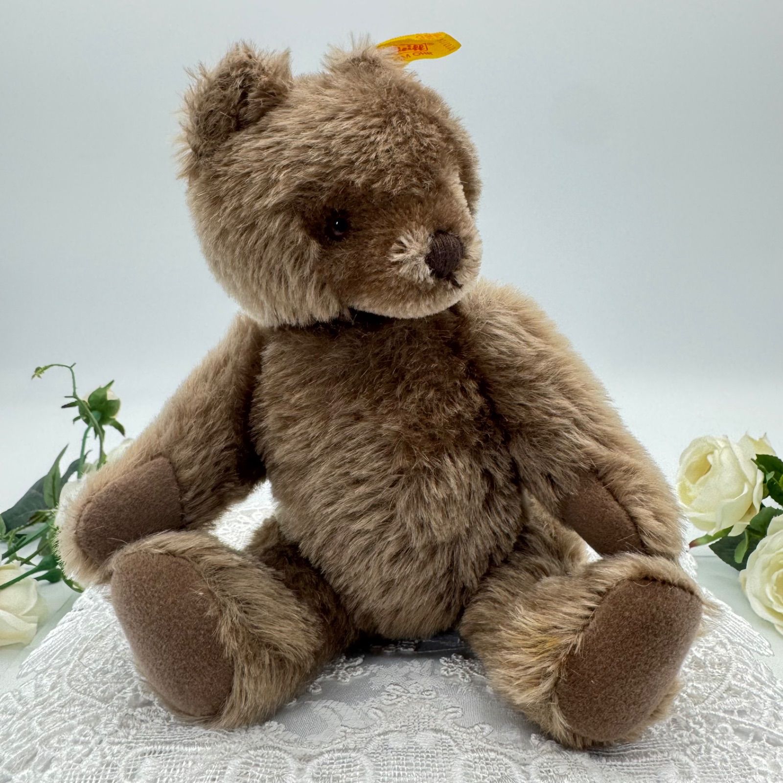 シュタイフ　オリジナルテディ　マスクベア　ドイツ　ヴィンテージ 送料無料☆シュタイフ☆Original Teddy Bear 26cm☆オリジナル