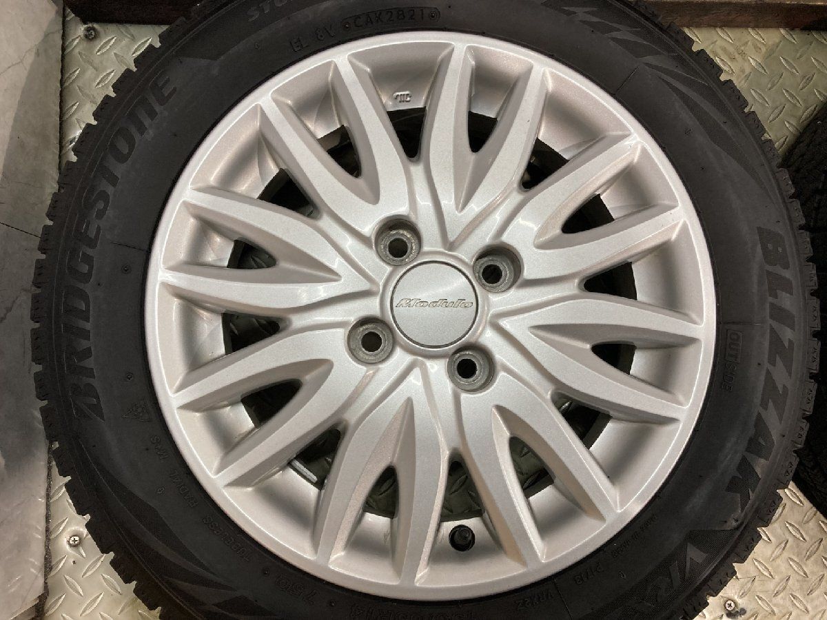 BS BLIZZAK VRX2 155/65R14】スタッドレス【HONDA モデューロ N-BOX