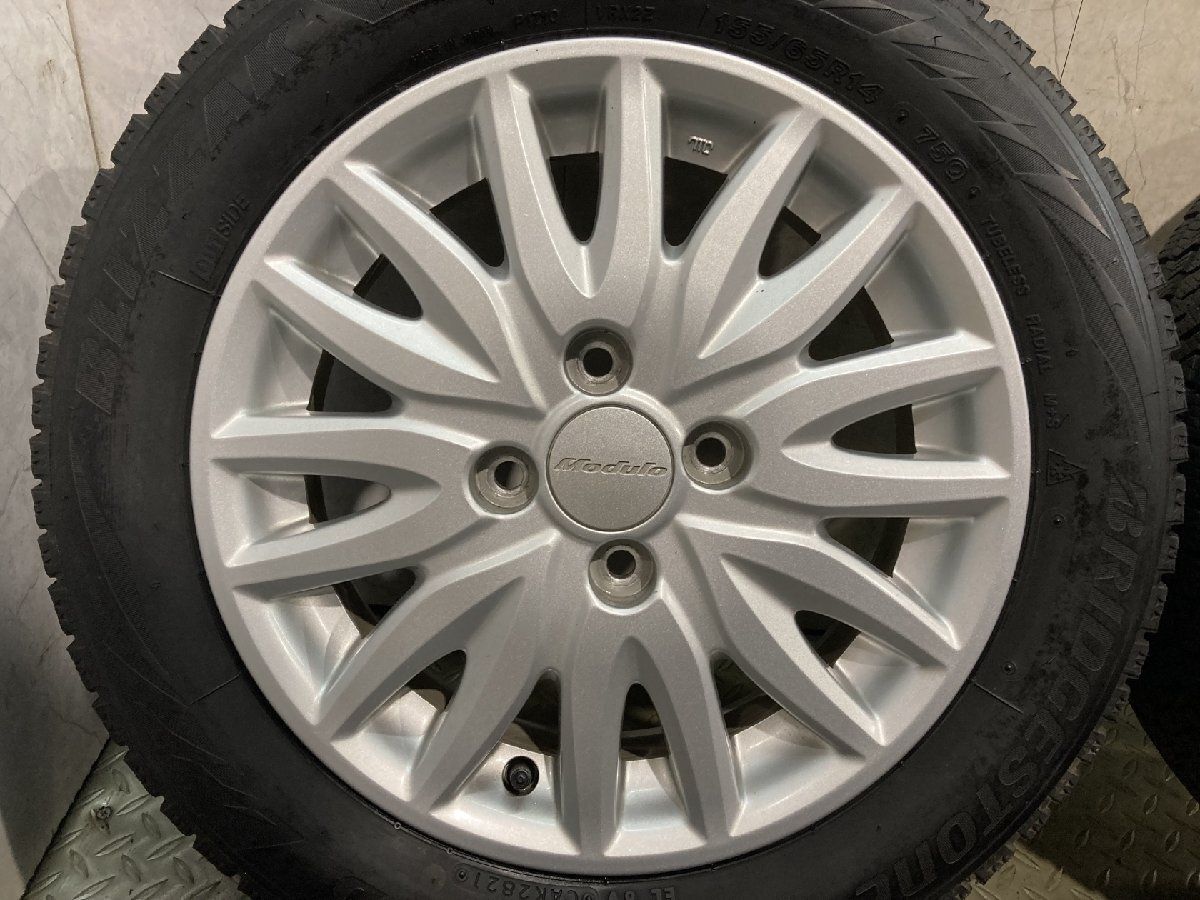 BS BLIZZAK VRX2 155/65R14】スタッドレス【HONDA モデューロ N-BOX