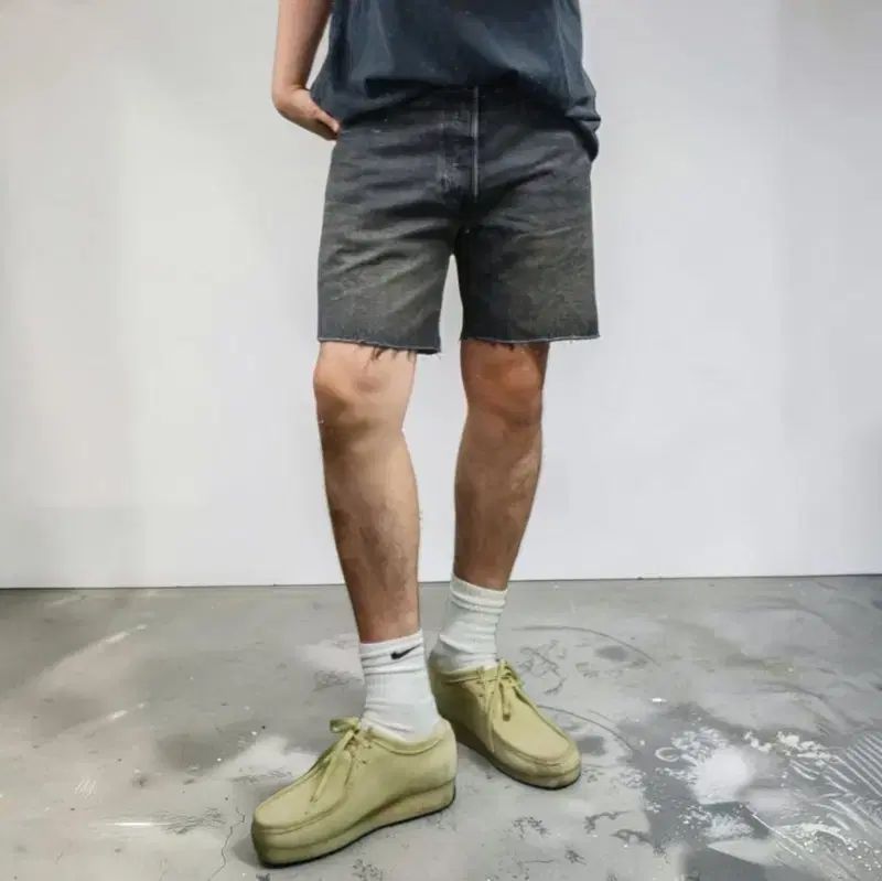 リーバイス 501 ショーツ ブラックデニム ハーフパンツ M0759